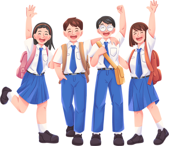 Happy Students at Mothers' Ideal Academy